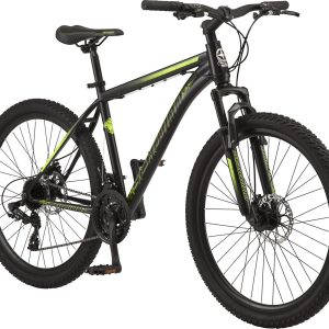 Schwinn Sidewinder Mountain Bike， 26-inch Wheels， 21 Speeds， Mens Style， Black