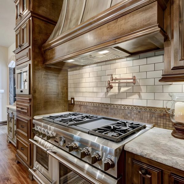 Range Hood Insert 30 Inch, 600 CFM Built-in Kitchen Hood with 3 Speeds, Ultra-Quiet Stainless Steel Ducted Vent Hood Insert with LED Lights and Dishwasher Safe Filters, Warm White - Image 6