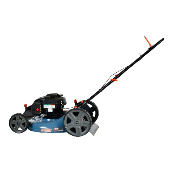 SENIX 21In Gas Lawn Mower, 125cc 4-Cycle Briggs & Stratton Engine, 2-In-1 Push Lawnmower, 6 Height Adjustment with 11In Rear Wheels, LSPG-M4 - Image 8