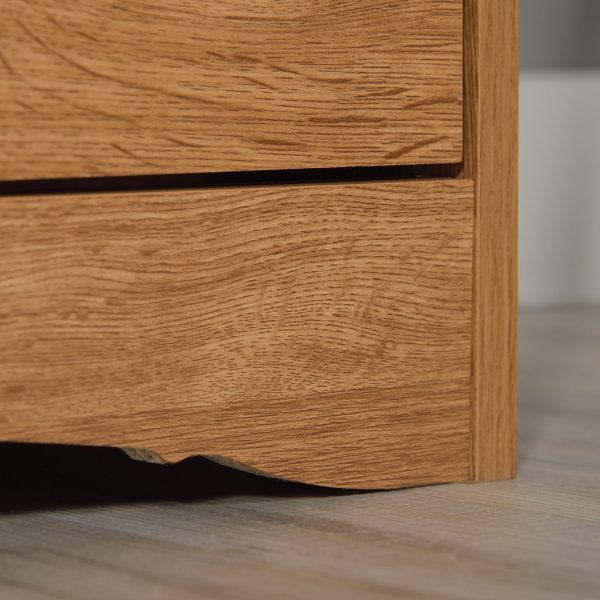 Sauder Beginnings 4-Drawer Dresser， Highland Oak Finish - Image 10