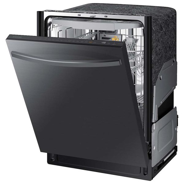 Samsung - Smart 42dBA Dishwasher with StormWash+ and Smart Dry - Black stainless steel - Image 2