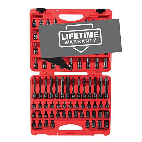 Sunex Tools 3569 3/8 Inch Drive Master Hex Bit Impact Socket Set, 84 Pieces - Image 2