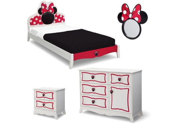 Minnie Mouse Wooden Twin Bedroom Collection - Image 2
