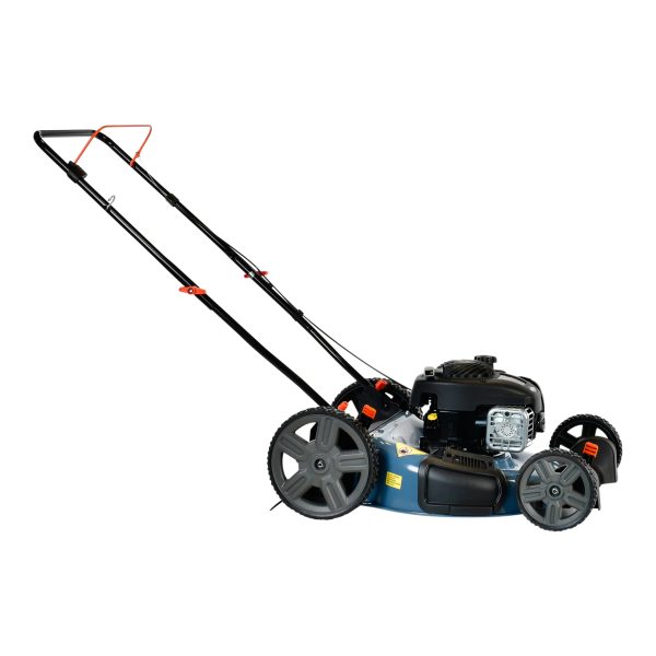 SENIX 21In Gas Lawn Mower, 125cc 4-Cycle Briggs & Stratton Engine, 2-In-1 Push Lawnmower, 6 Height Adjustment with 11In Rear Wheels, LSPG-M4 - Image 7
