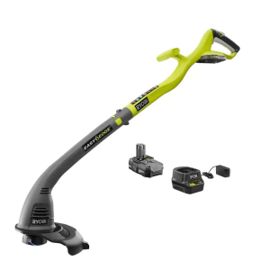 RYOBI P2030 ONE+ 18V 10 in. Cordless Battery String Trimmer and Edger with 1.5 Ah Battery and Charger