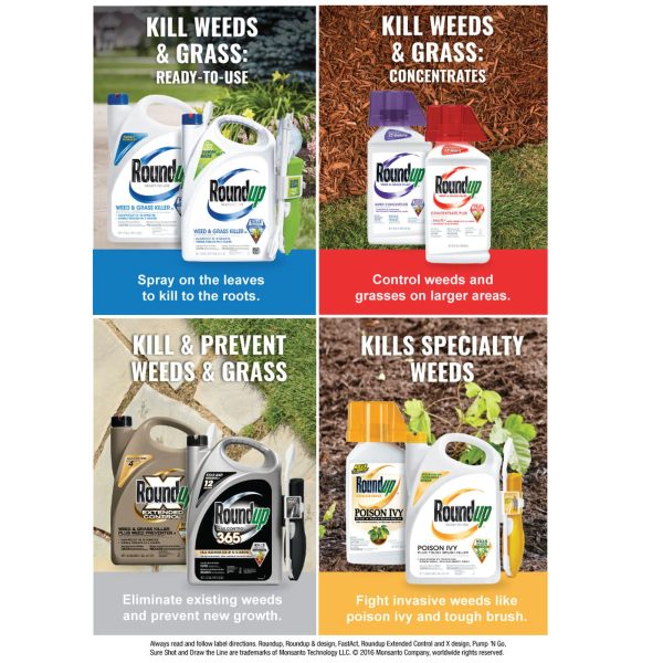 Roundup 5004210 Super 1-Gallon Concentrated Weed and Grass Killer - Image 3