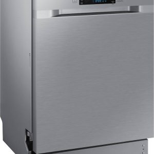Samsung - Front Control Built-In Dishwasher with Stainless Steel Tub, Integrated Digital Touch Controls, 52dBA - Stainless steel