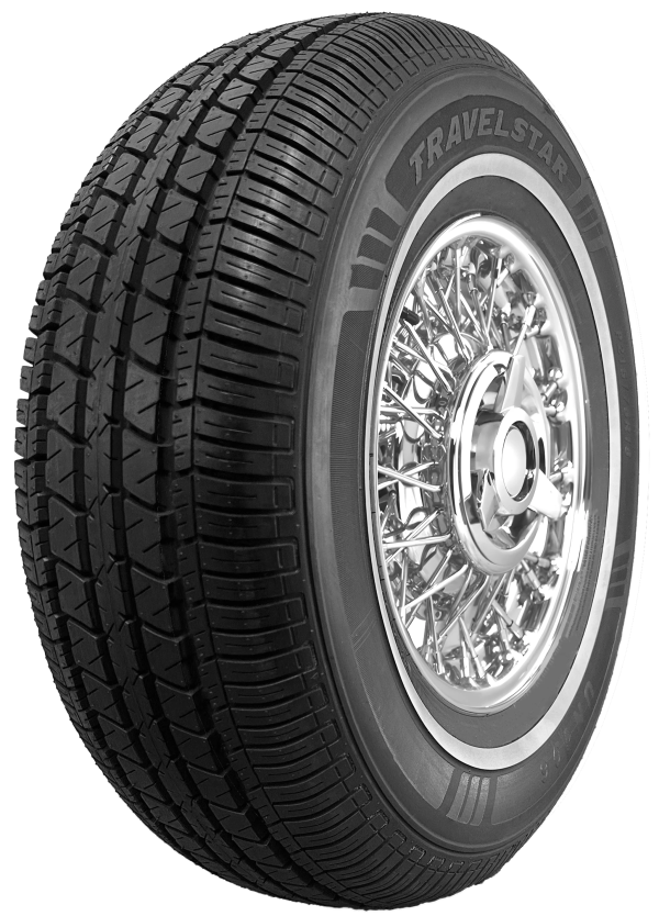 Travelstar UN106 All Season 175/75R14 86T Passenger Tire 175/75/14,White Wall 14mm(Tire Only)