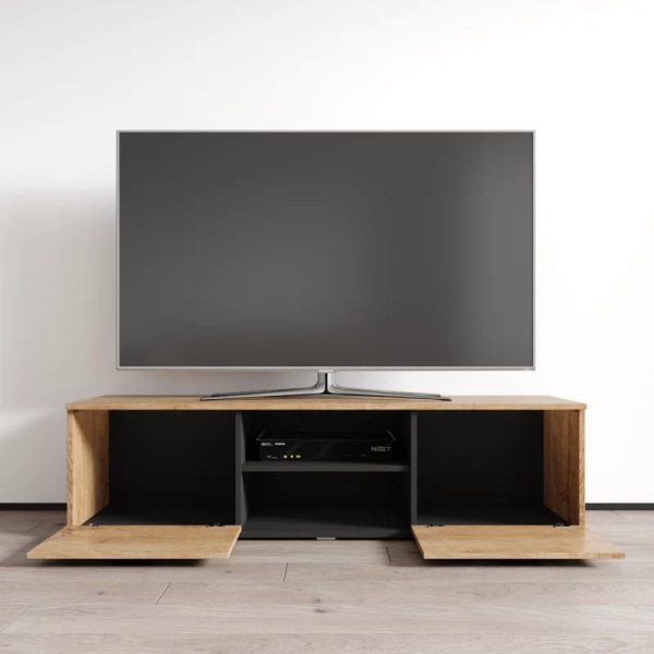 Sabala TV Stand for TVs Up to 65" Orren Ellis Color: Oak - Image 4