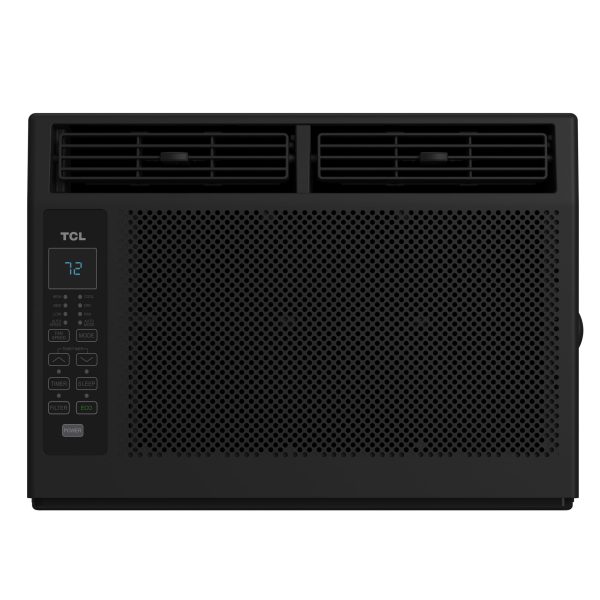 TCL 5，000 BTU Window Air Conditioner， 150 sq. ft.， LED Display， Included Remote， Black， W5W3M-B - Image 9