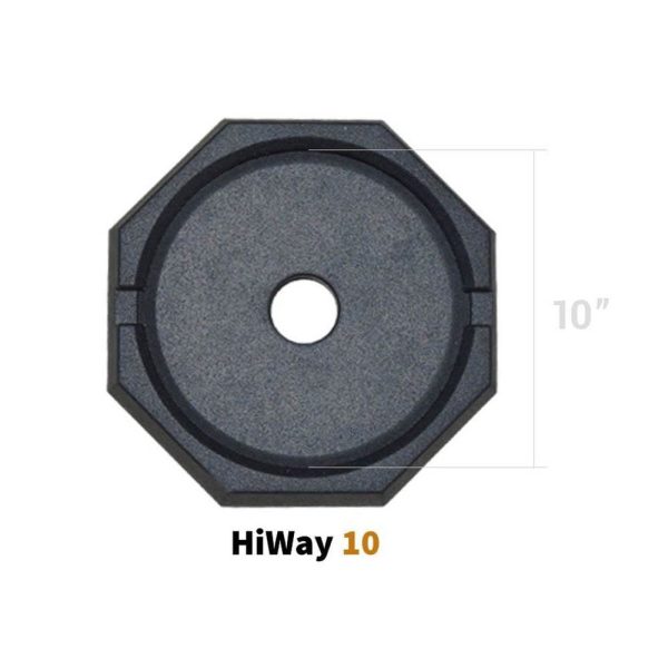 SnapPad HiWay RV Accessories Permanently Attached Leveling Jack Pad, 4 Pack - Image 3