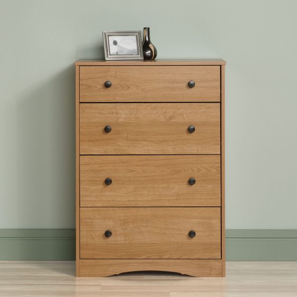 Sauder Beginnings 4-Drawer Dresser， Highland Oak Finish - Image 2