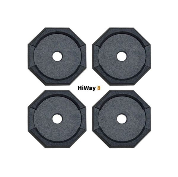 SnapPad HiWay RV Accessories Permanently Attached Leveling Jack Pad, 4 Pack - Image 5