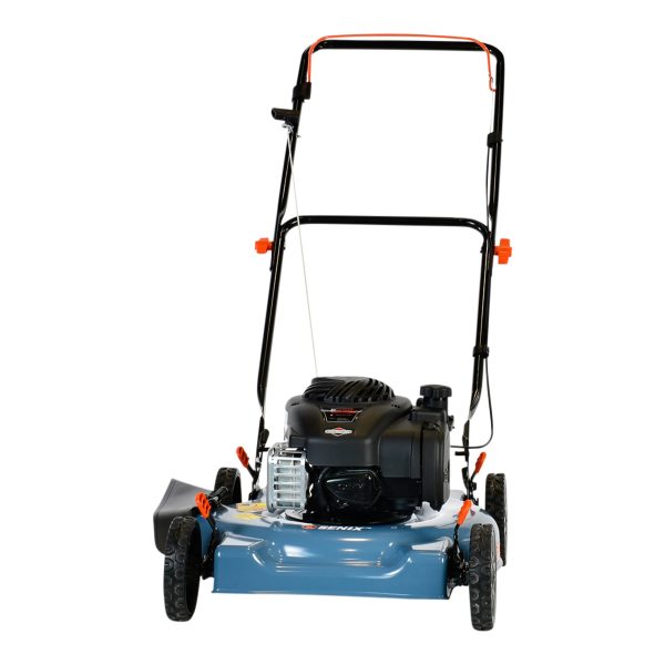 SENIX 20-Inch Gas Lawn Mower, 125 cc 4-Cycle Briggs & Stratton Engine, Push Lawnmower with Side Discharge, 5-Position Height Adjustment, LSPG-L3 - Image 7