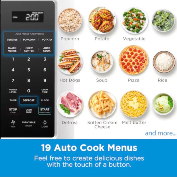 Midea 1.7 Cu. Ft. Stainless Steel Over-the-Range Microwave - Image 6