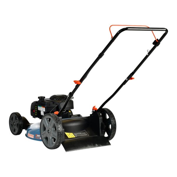 SENIX 21In Gas Lawn Mower, 125cc 4-Cycle Briggs & Stratton Engine, 2-In-1 Push Lawnmower, 6 Height Adjustment with 11In Rear Wheels, LSPG-M4 - Image 5