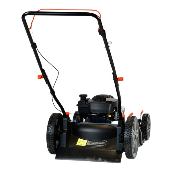 SENIX 21In Gas Lawn Mower, 125cc 4-Cycle Briggs & Stratton Engine, 2-In-1 Push Lawnmower, 6 Height Adjustment with 11In Rear Wheels, LSPG-M4 - Image 6