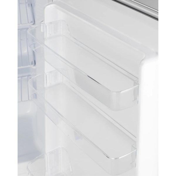 Summit Appliance ALFZ36CSSHV 32 x 19.88 x 22.5 in. ADA Compliant Built-In Freestanding Manual Defrost All-Freezer, Stainless Steel - Image 5