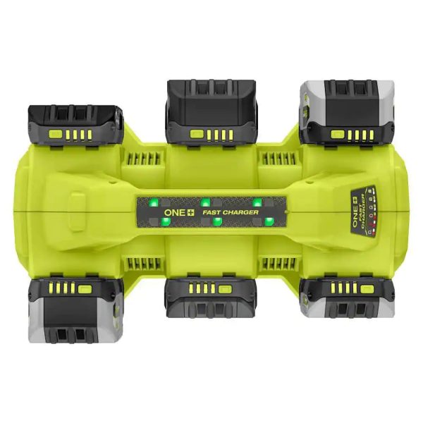 RYOBI PCG006 ONE+ 18V 6-Port Fast Charger - Image 9