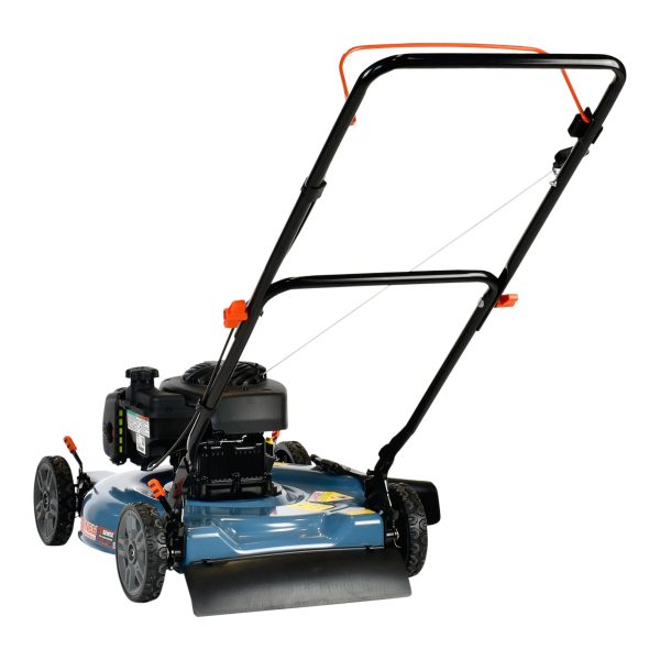SENIX 20-Inch Gas Lawn Mower, 125 cc 4-Cycle Briggs & Stratton Engine, Push Lawnmower with Side Discharge, 5-Position Height Adjustment, LSPG-L3 - Image 2
