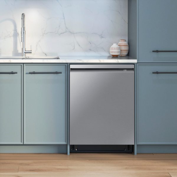 Samsung - Smart 42dBA Dishwasher with StormWash+ and Smart Dry - Stainless steel - Image 9