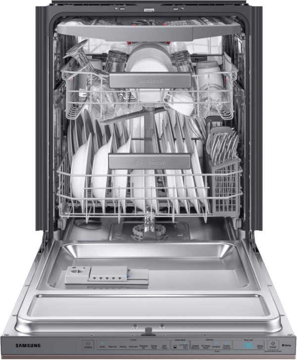 Samsung - Linear Wash 24" Top Control Built-In Dishwasher with AutoRelease Dry, 39 dBA - Tuscan stainless steel - Image 14