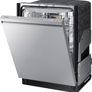 Samsung - Smart 42dBA Dishwasher with StormWash+ and Smart Dry - Stainless steel