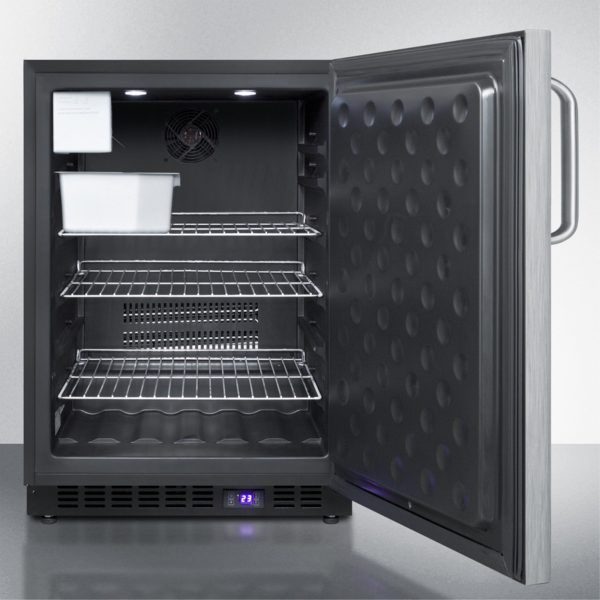 Summit Built-in Frost-Free 24" Under-Counter Freezer Drawers SCFF53BXSSTBIM - Image 2