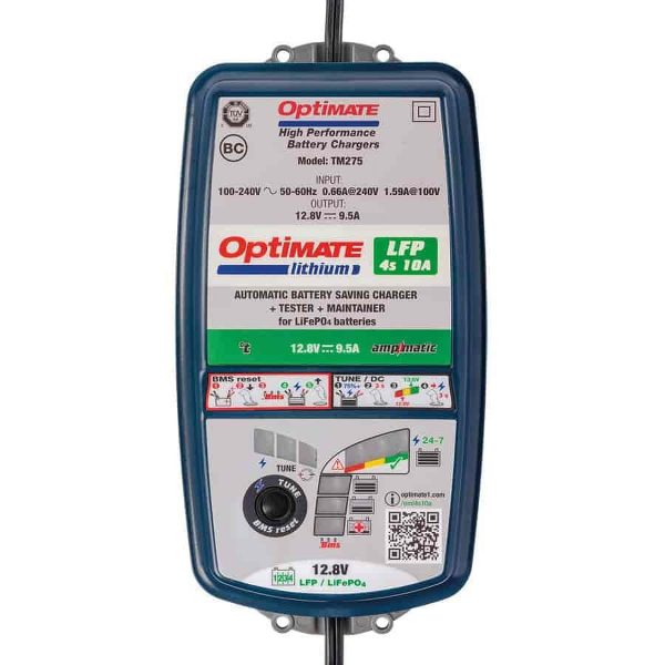 OptiMate TM-275 OptiMate Lithium 4s Battery Charger & Maintainer 12.8-13.2 V Bat - Image 3