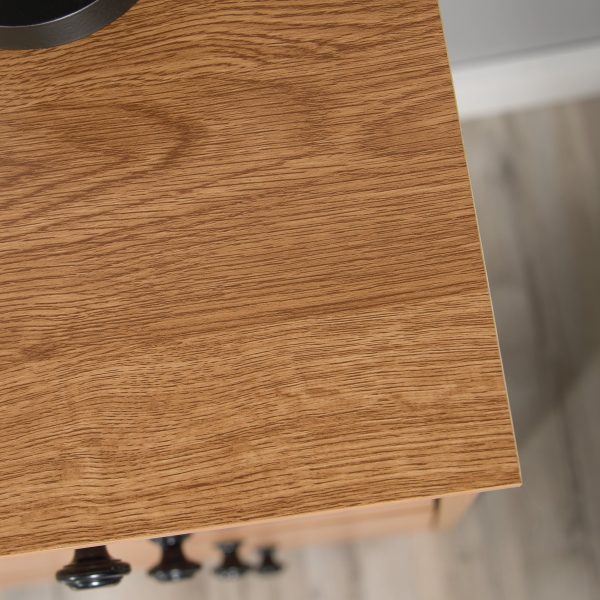 Sauder Beginnings 4-Drawer Dresser， Highland Oak Finish - Image 6