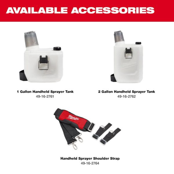 Milwaukee M12 2 Gallon Handheld Sprayer Kit 2528-21G2 from Milwaukee - Image 3