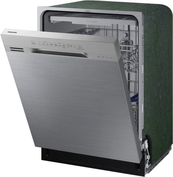 Samsung - 24" Front Control Built-In Dishwasher - Stainless steel - Image 2
