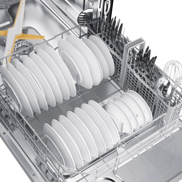 Samsung - Smart 42dBA Dishwasher with StormWash+ and Smart Dry - Stainless steel - Image 6