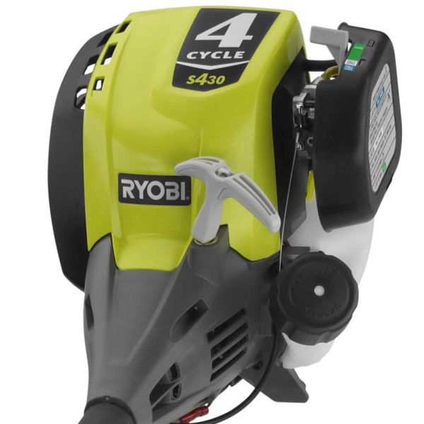 Ryobi 4-Stroke 30 cc Attachment Capable Straight Shaft Gas Trimmer - Image 4