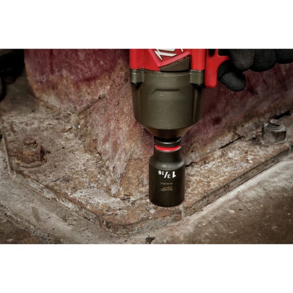 Milwaukee 49-66-7016 29-Piece SHOCKWAVE Impact Duty 1/2 in. Drive SAE and Metric Deep 6 Point Socket Set - Image 9