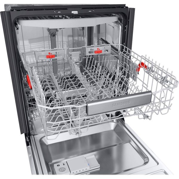 Samsung - Linear Wash 24" Top Control Built-In Dishwasher with AutoRelease Dry, 39 dBA - Stainless steel - Image 6