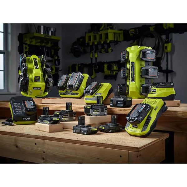 RYOBI PCG006 ONE+ 18V 6-Port Fast Charger - Image 11