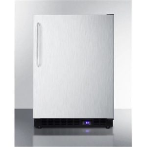 Summit Built-in Frost-Free 24" Under-Counter Freezer Drawers SCFF53BXSSTBIM