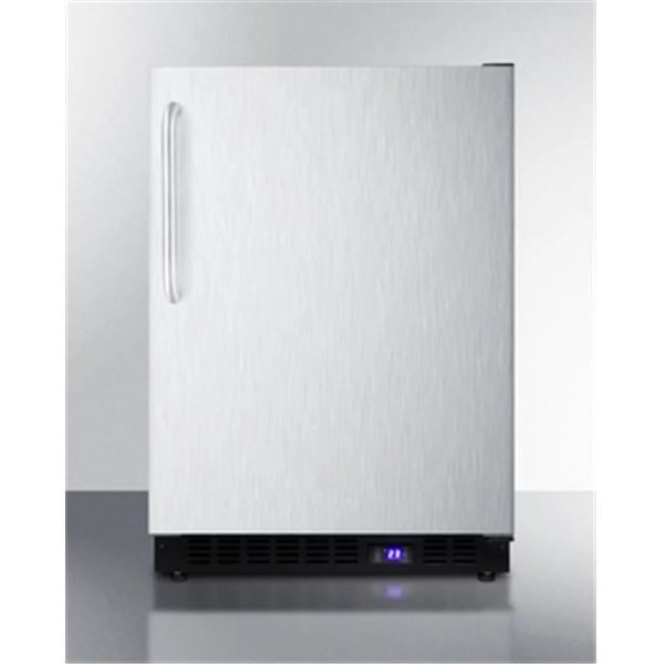 Summit Built-in Frost-Free 24" Under-Counter Freezer Drawers SCFF53BXSSTBIM