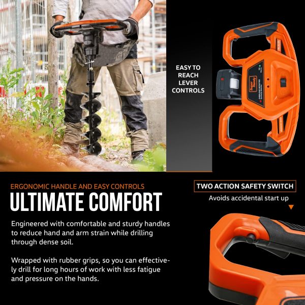 SuperHandy Ice Auger Set Earth - Image 3