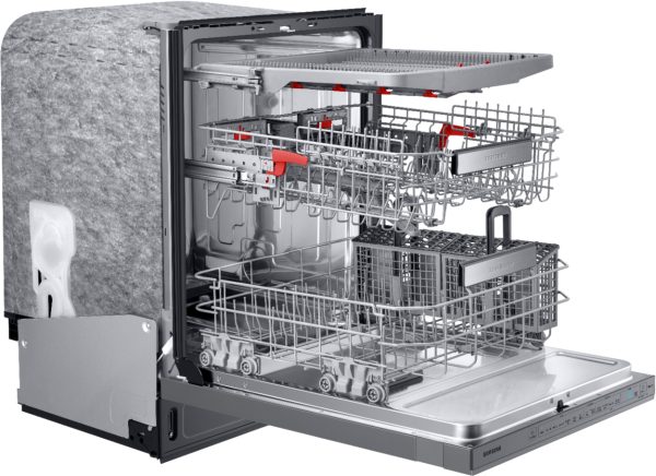 Samsung - Linear Wash 24" Top Control Built-In Dishwasher with AutoRelease Dry, 39 dBA - Stainless steel - Image 21