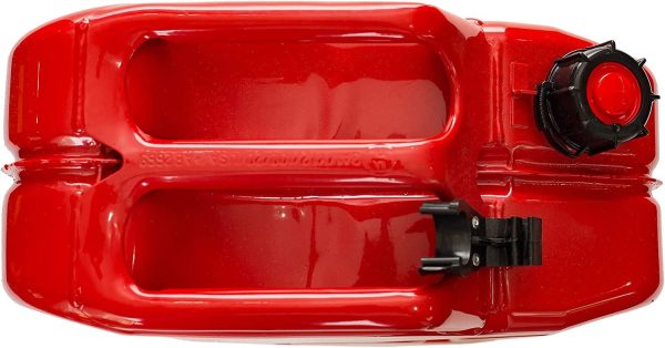 Midwest Can 5-Gal Metal Gas Can w/ Spout 2 Pack - Image 6