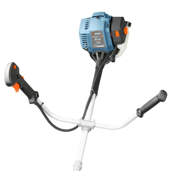 SENIX 31 cc 4-Cycle Gas Powered 10-in Brush Cutter/17.7-in Cutting Swatch, Bump Feed, GTBCU4QL-M - Image 6