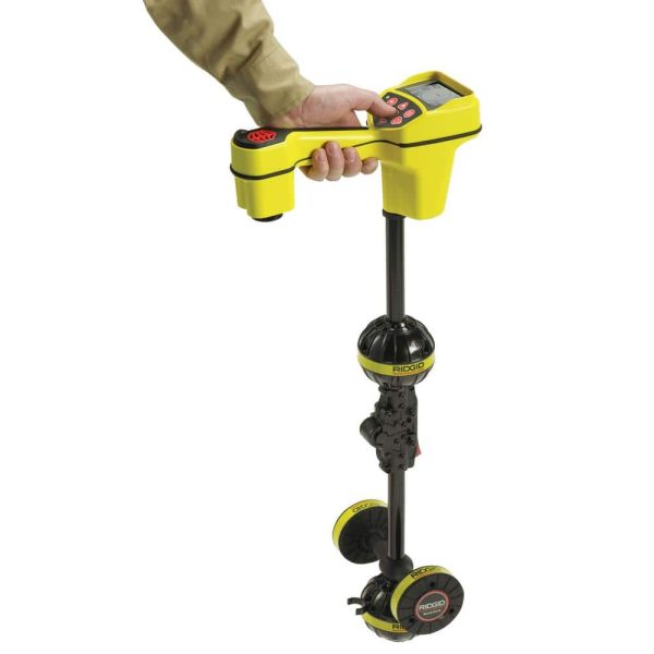 SeekTech SR-20 Utility Pipeline Locator/Receiver with Omni-Directional Antenna System and Compact Folding Mast Design 21893 - Image 6