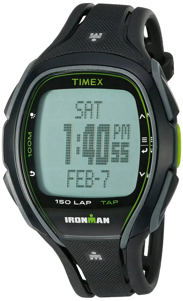 Timex Full-Size Ironman Sleek 15 Tapscreen Watch Black