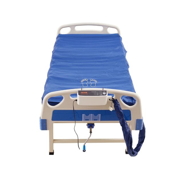 SKYSHALO Alternating Pressure Mattress, Dual-Layer Low Air Loss Hospital Replacement Mattress, Medical Bed Topper for Pressure Ulcers and Bed Sores - Variable, Inflatable Pressure Pump System - Image 9