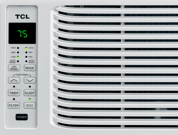 TCL 5，000 BTU White Window Air Conditioner with Remote - Image 2
