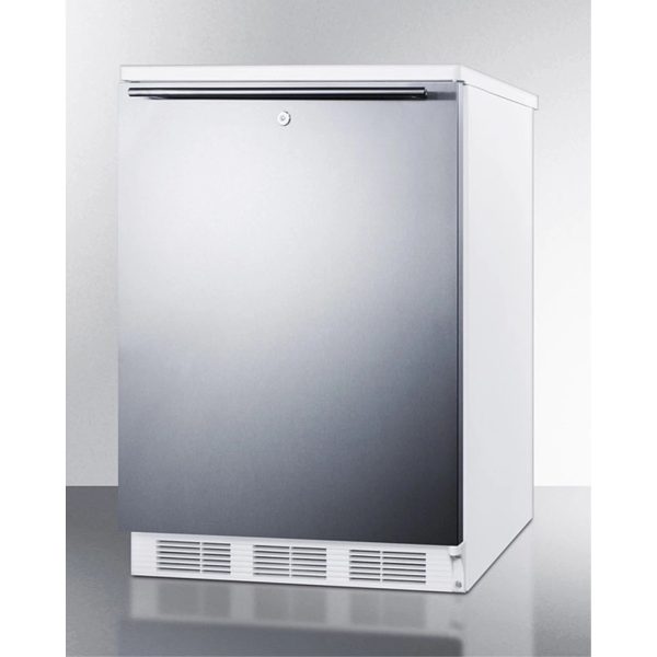 Summit Appliance 33.5 x 23.63 x 23.5 in. Built-In Undercounter All-Refrigerator, White Cabinet - Image 2