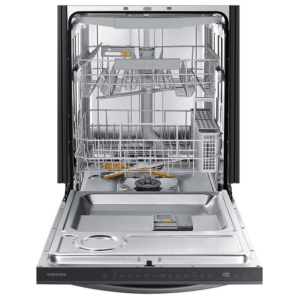 Samsung - Smart 44dBA Dishwasher with StormWash+ - Black stainless steel - Image 9