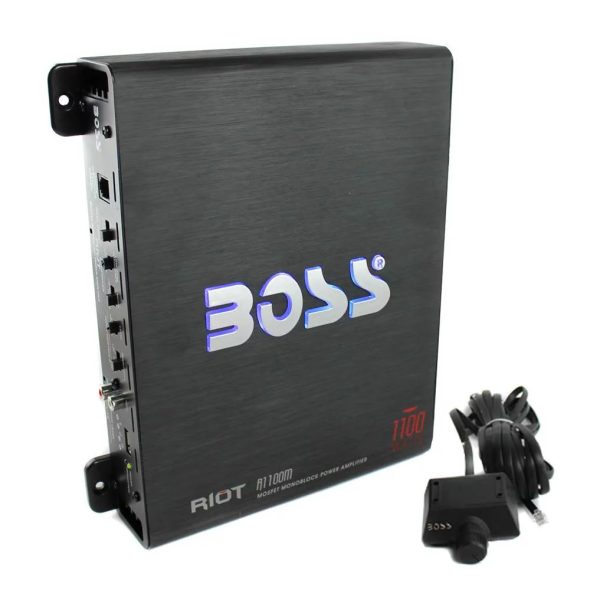 MTX TNE212D 12" 1200W Dual Loaded Car Subwoofer and Boss 1100W Amplifier w/ Kit - Image 6